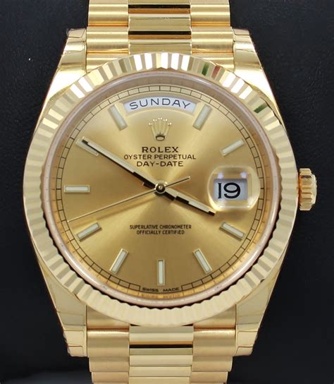 rolex oyster perpetual date 40|rolex day date 40 228238.